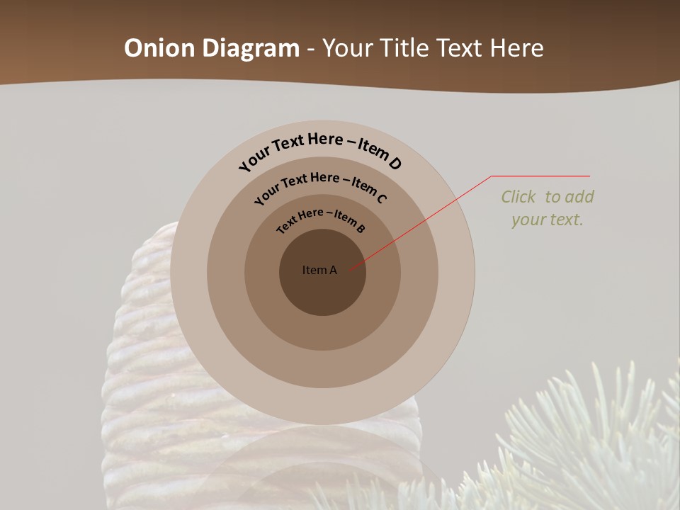 Cedar Cone PowerPoint Template