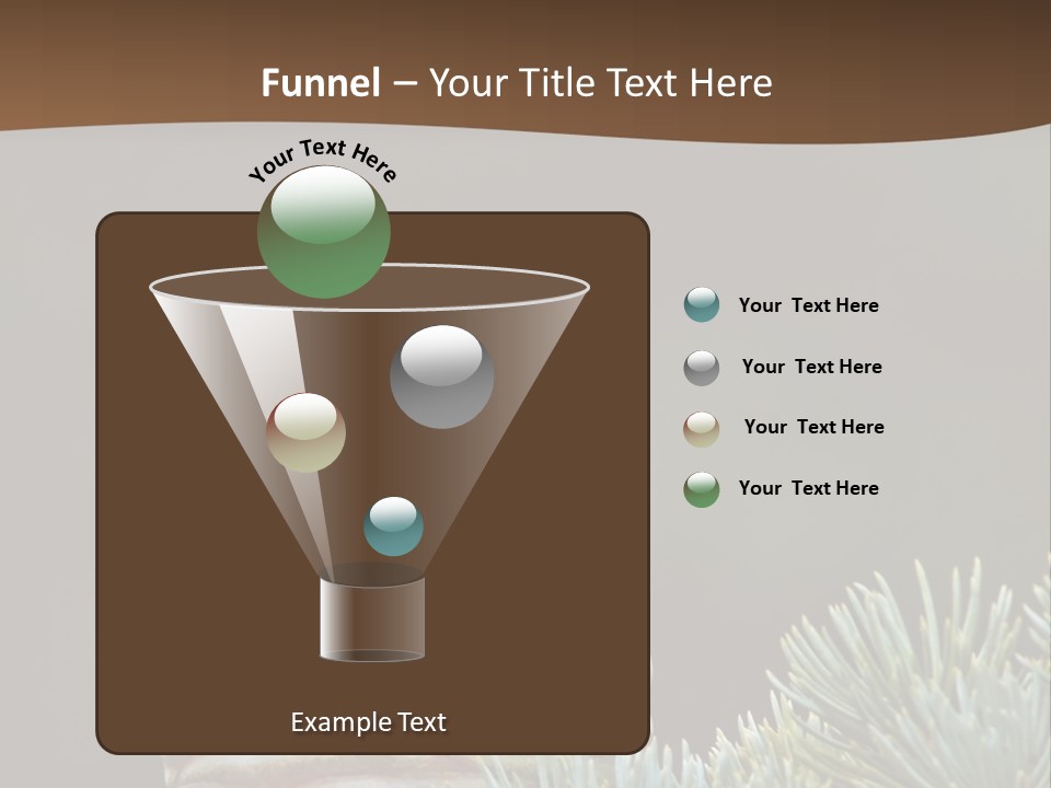 Cedar Cone PowerPoint Template