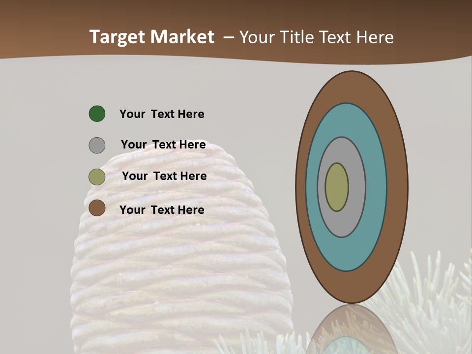 Cedar Cone PowerPoint Template