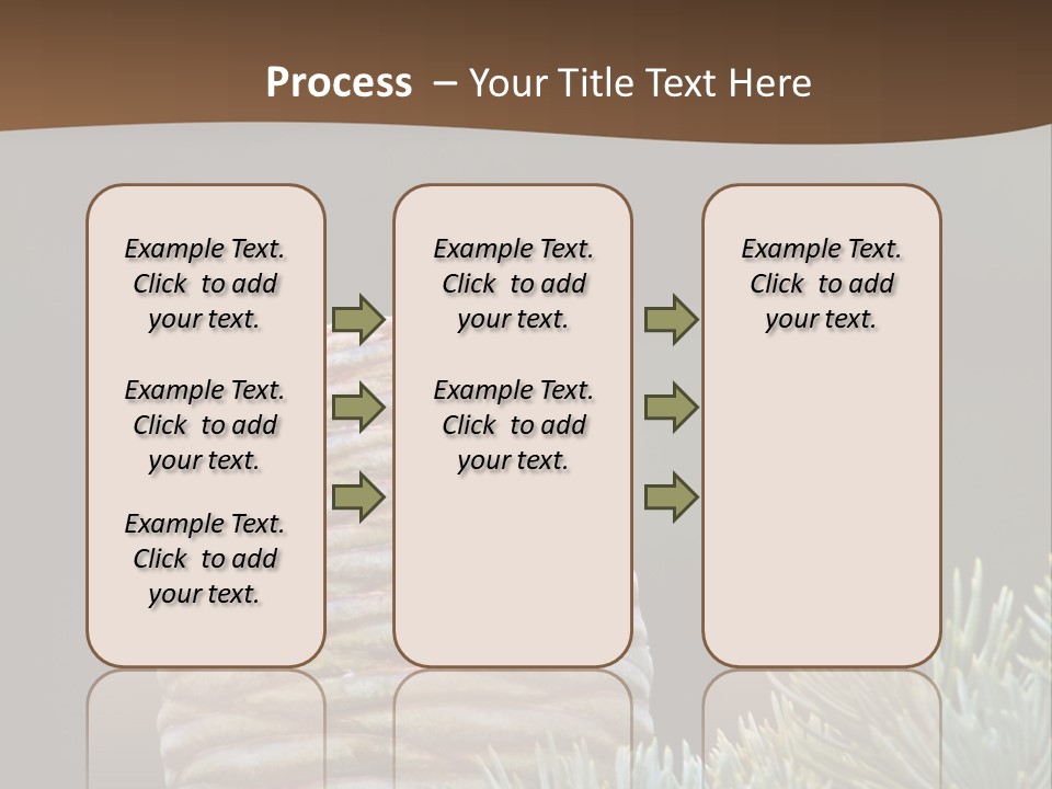 Cedar Cone PowerPoint Template
