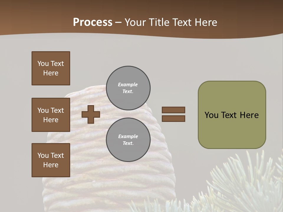 Cedar Cone PowerPoint Template