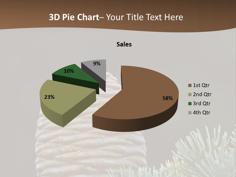 Cedar Cone PowerPoint Template