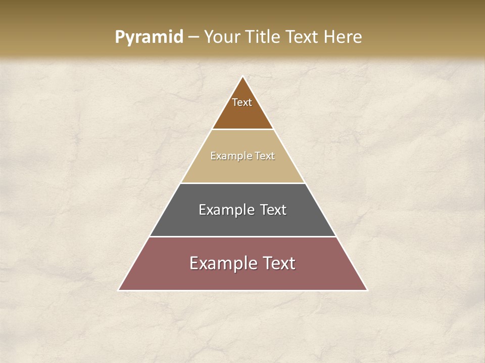 Old Grungy And Creased Paper Background. PowerPoint Template