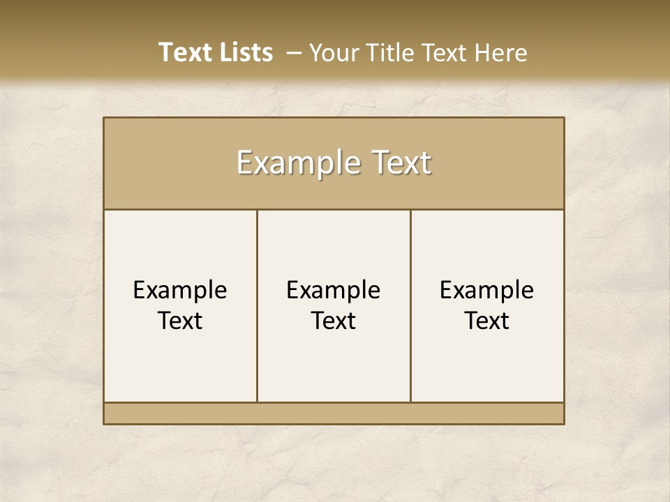 Old Grungy And Creased Paper Background. PowerPoint Template