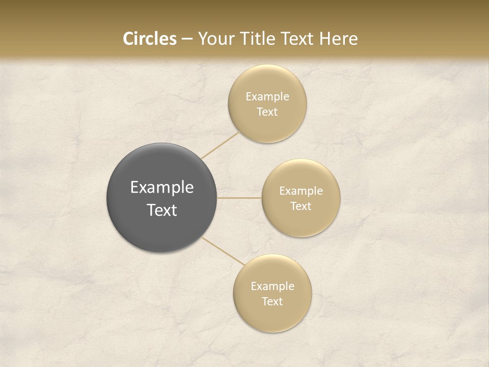 Old Grungy And Creased Paper Background. PowerPoint Template