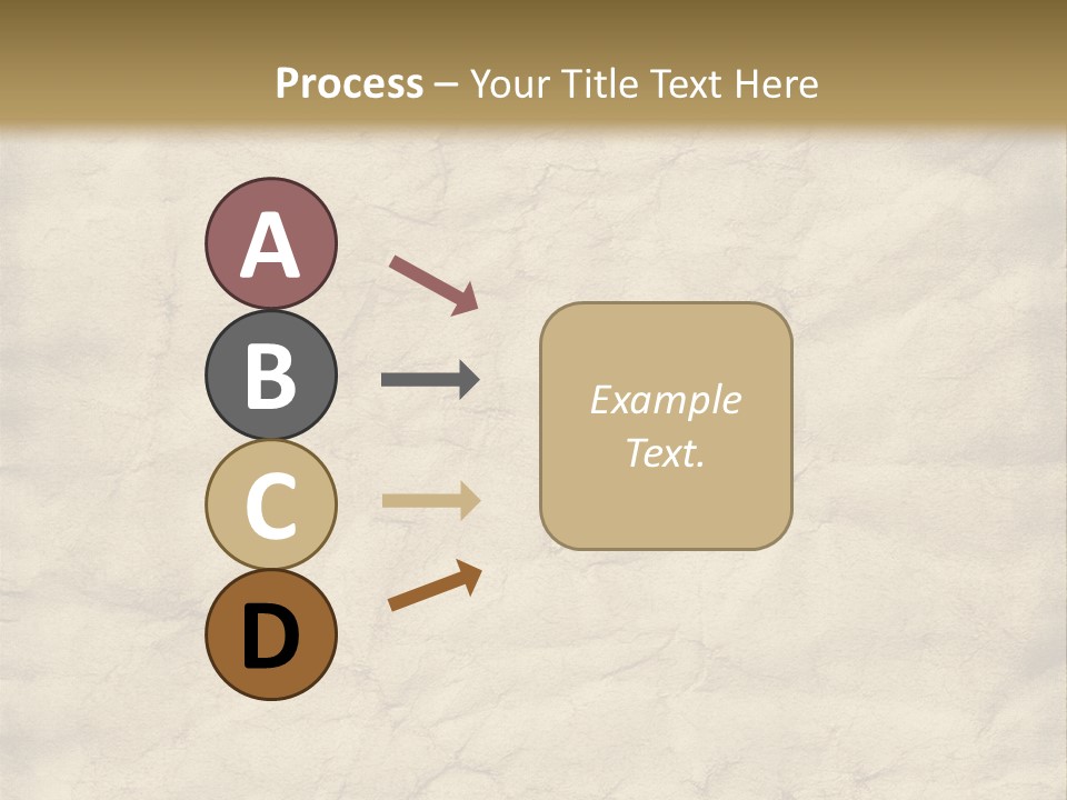 Old Grungy And Creased Paper Background. PowerPoint Template