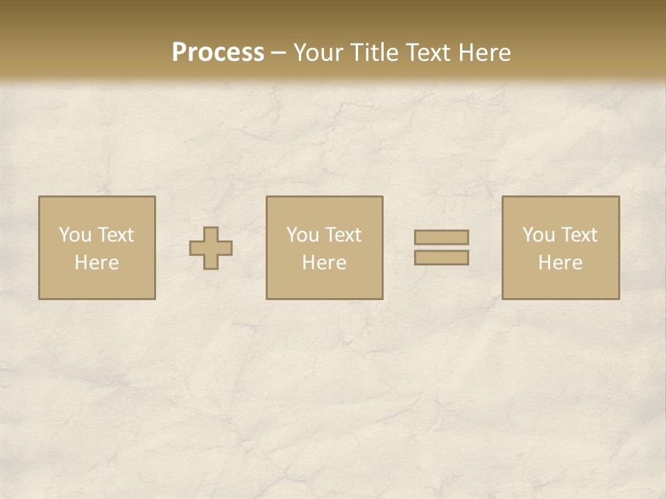 Old Grungy And Creased Paper Background. PowerPoint Template