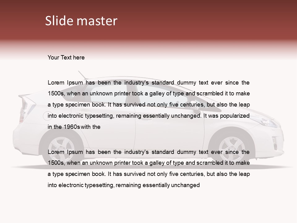 Hands And Sky PowerPoint Template