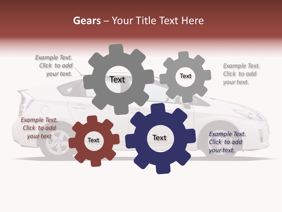 Hands And Sky PowerPoint Template