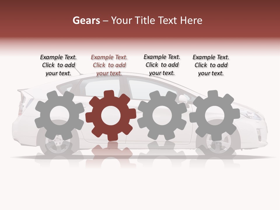 Hands And Sky PowerPoint Template