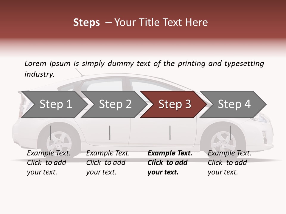 Hands And Sky PowerPoint Template