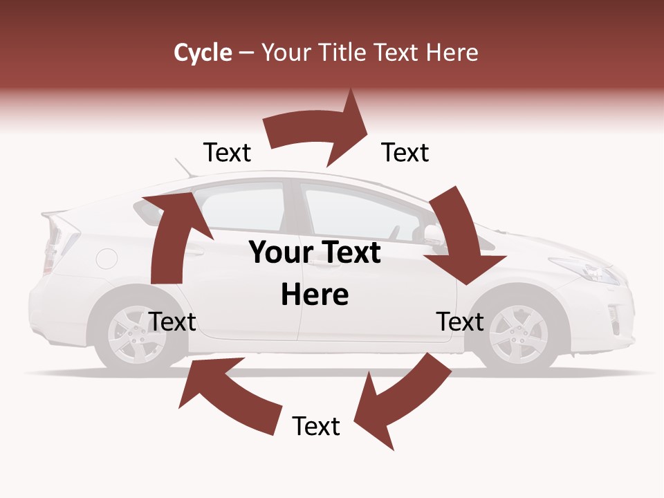 Hands And Sky PowerPoint Template