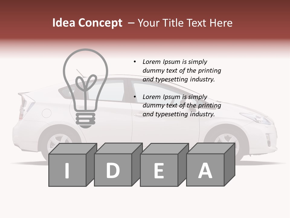 Hands And Sky PowerPoint Template