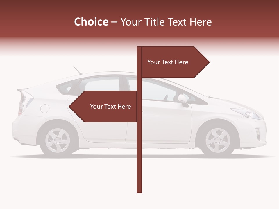 Hands And Sky PowerPoint Template