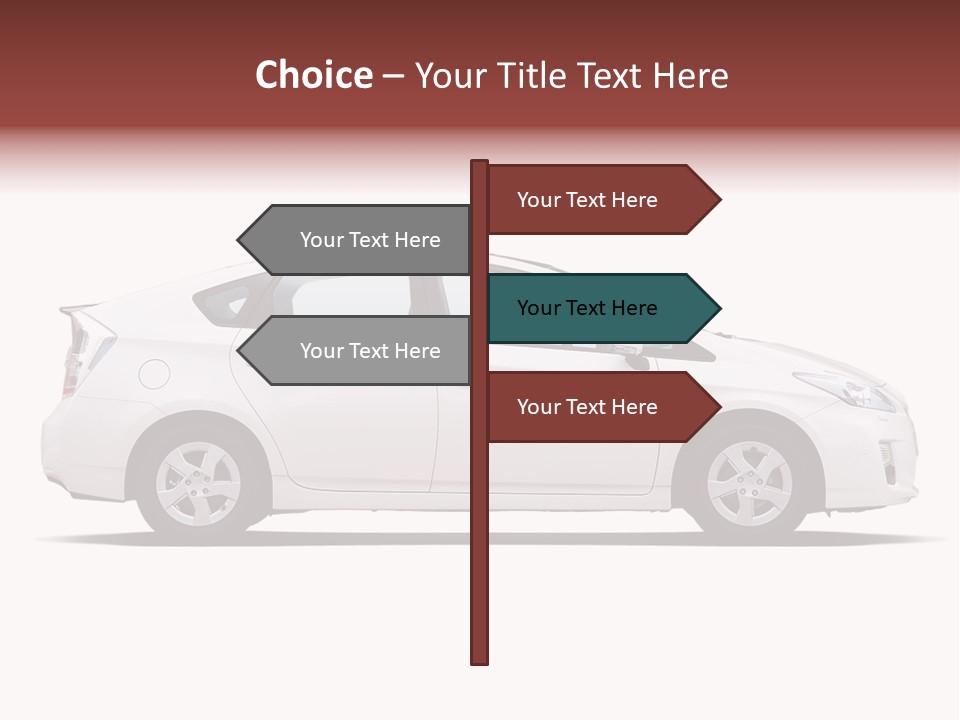 Hands And Sky PowerPoint Template