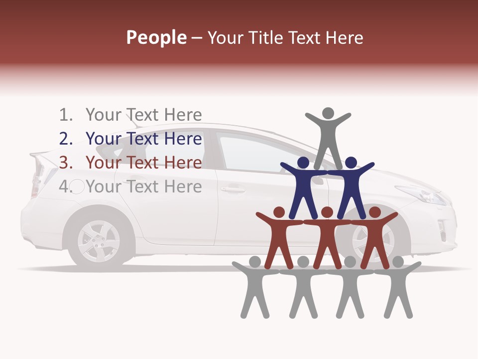 Hands And Sky PowerPoint Template