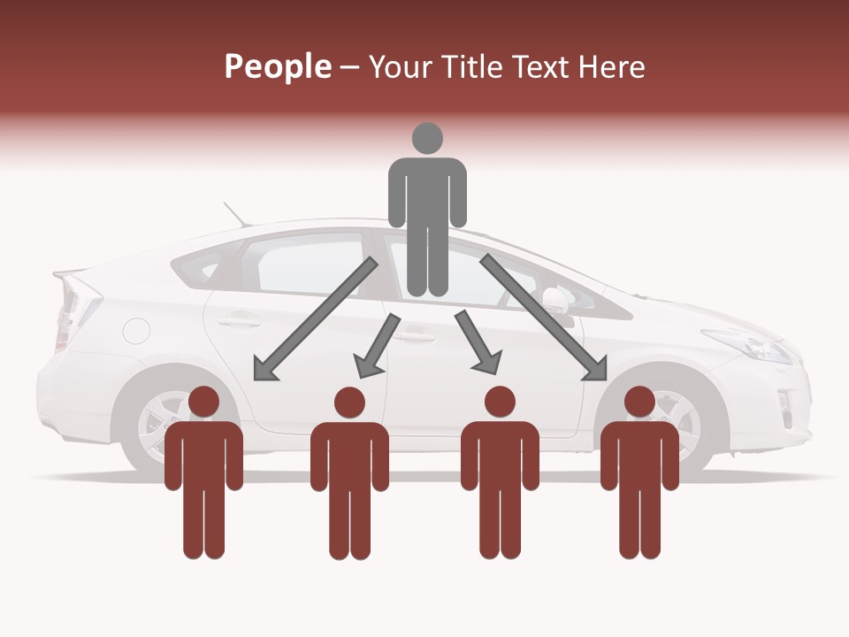 Hands And Sky PowerPoint Template