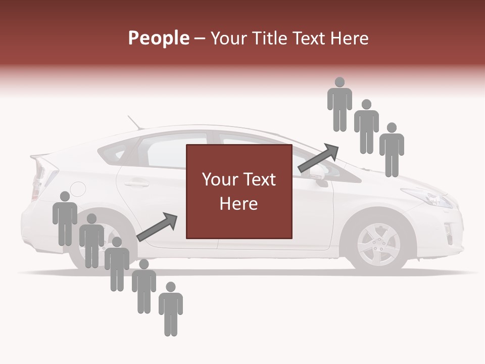 Hands And Sky PowerPoint Template