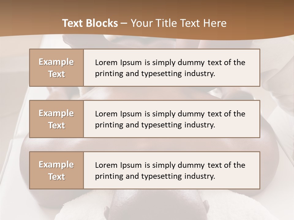 Lifestyle, African American Man Having A Massage Treat At The Spa, Or Injury Chiropractor PowerPoint Template