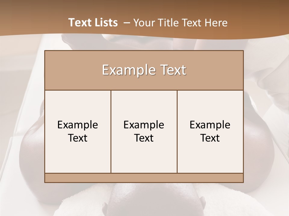 Lifestyle, African American Man Having A Massage Treat At The Spa, Or Injury Chiropractor PowerPoint Template