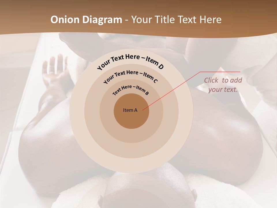 Lifestyle, African American Man Having A Massage Treat At The Spa, Or Injury Chiropractor PowerPoint Template