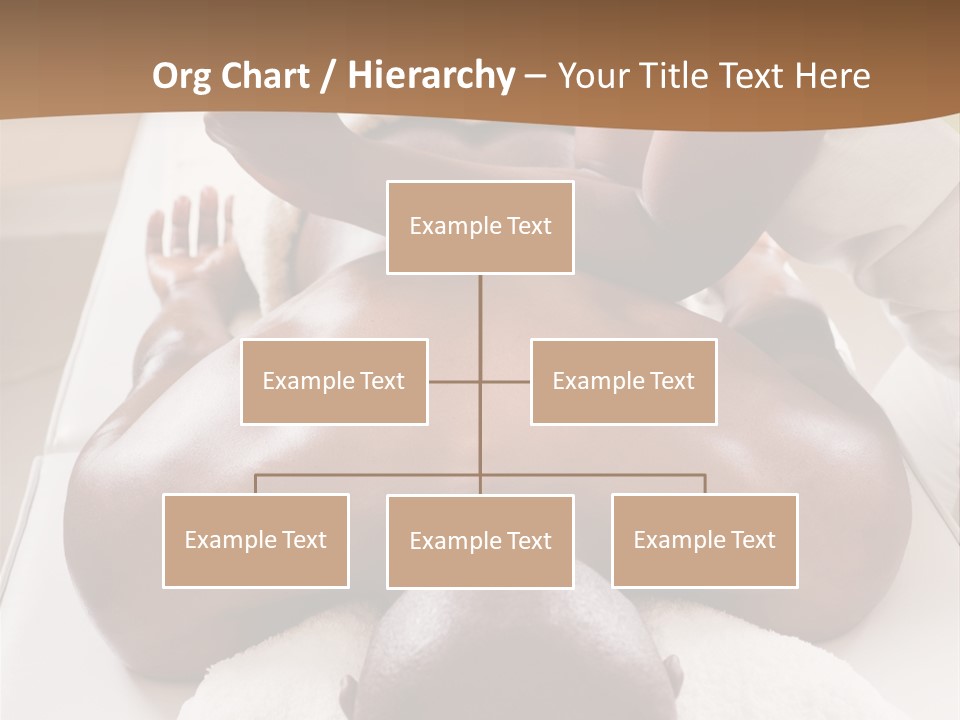 Lifestyle, African American Man Having A Massage Treat At The Spa, Or Injury Chiropractor PowerPoint Template