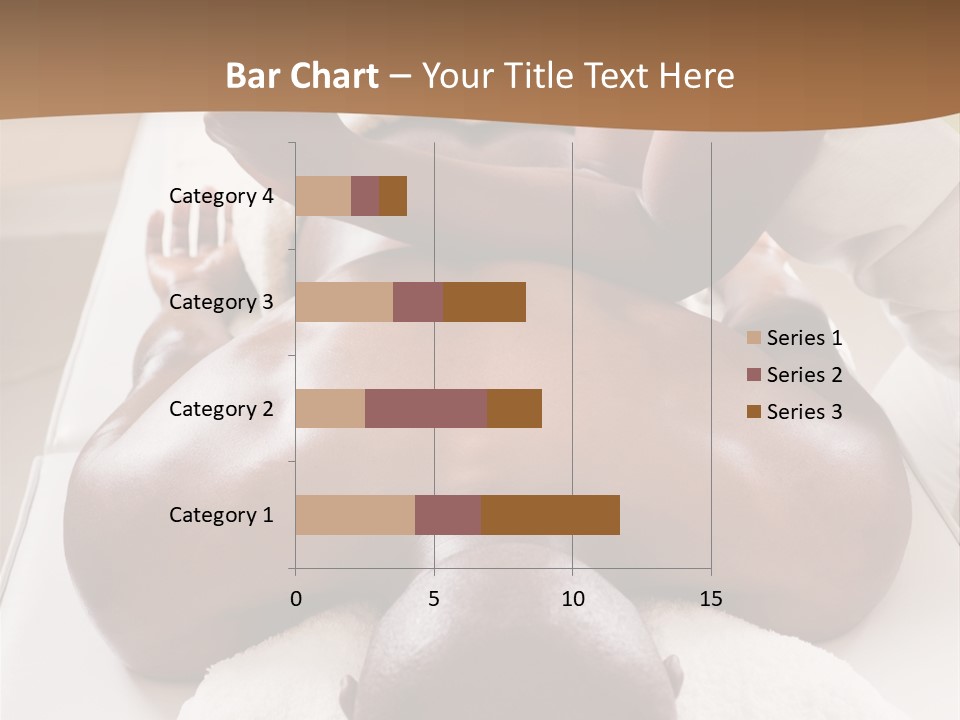 Lifestyle, African American Man Having A Massage Treat At The Spa, Or Injury Chiropractor PowerPoint Template