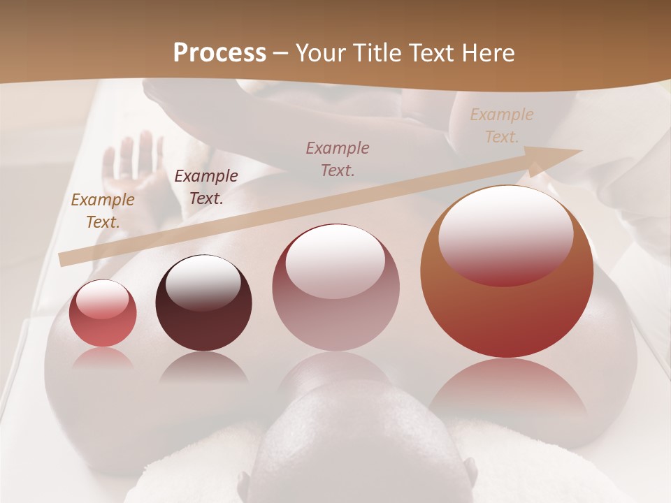 Lifestyle, African American Man Having A Massage Treat At The Spa, Or Injury Chiropractor PowerPoint Template