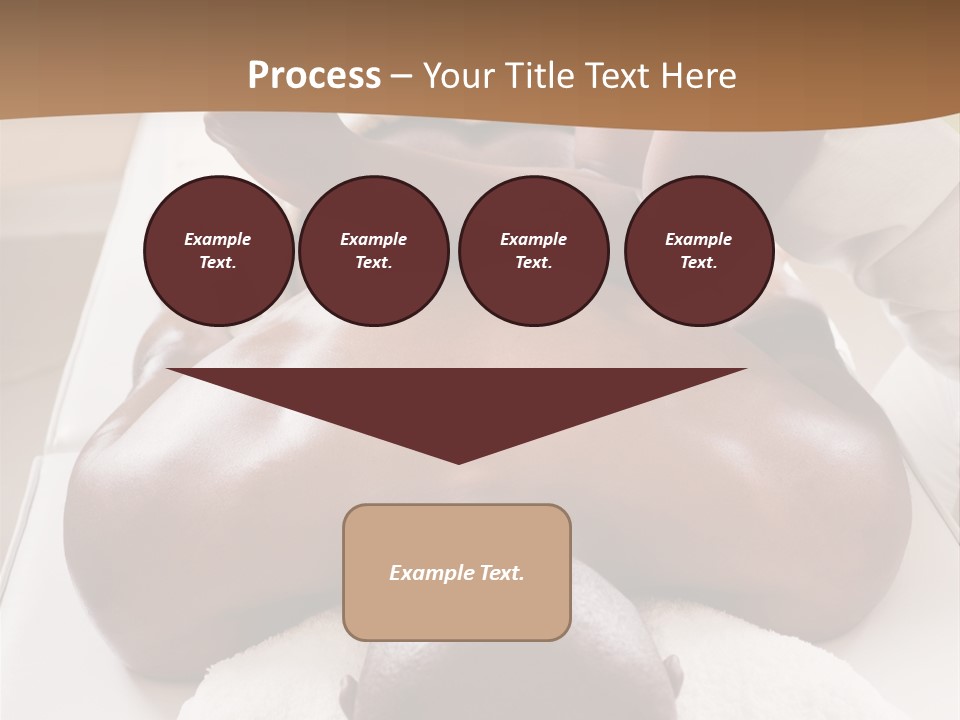 Lifestyle, African American Man Having A Massage Treat At The Spa, Or Injury Chiropractor PowerPoint Template