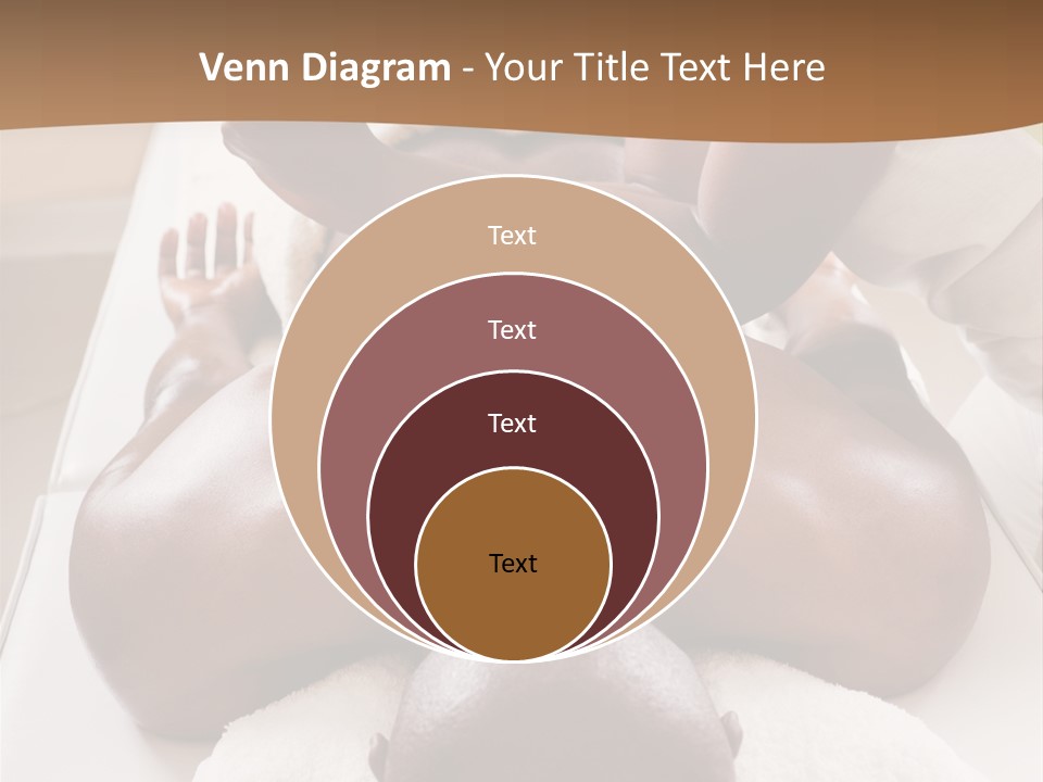 Lifestyle, African American Man Having A Massage Treat At The Spa, Or Injury Chiropractor PowerPoint Template