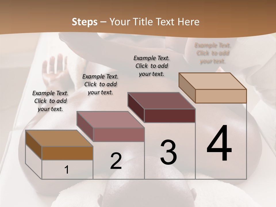 Lifestyle, African American Man Having A Massage Treat At The Spa, Or Injury Chiropractor PowerPoint Template