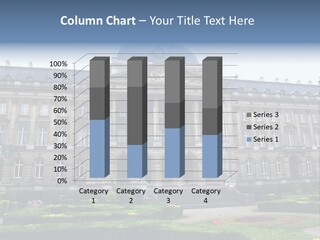 Royal Palace In Brussels, Belgium. PowerPoint Template