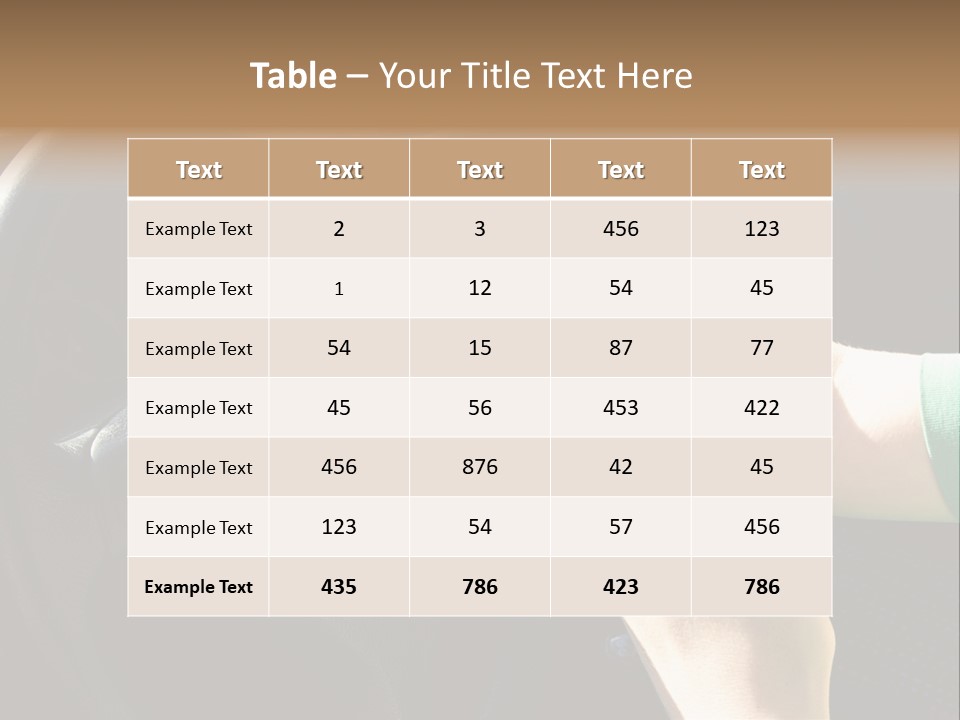 Woman Texting While Driving A Car PowerPoint Template