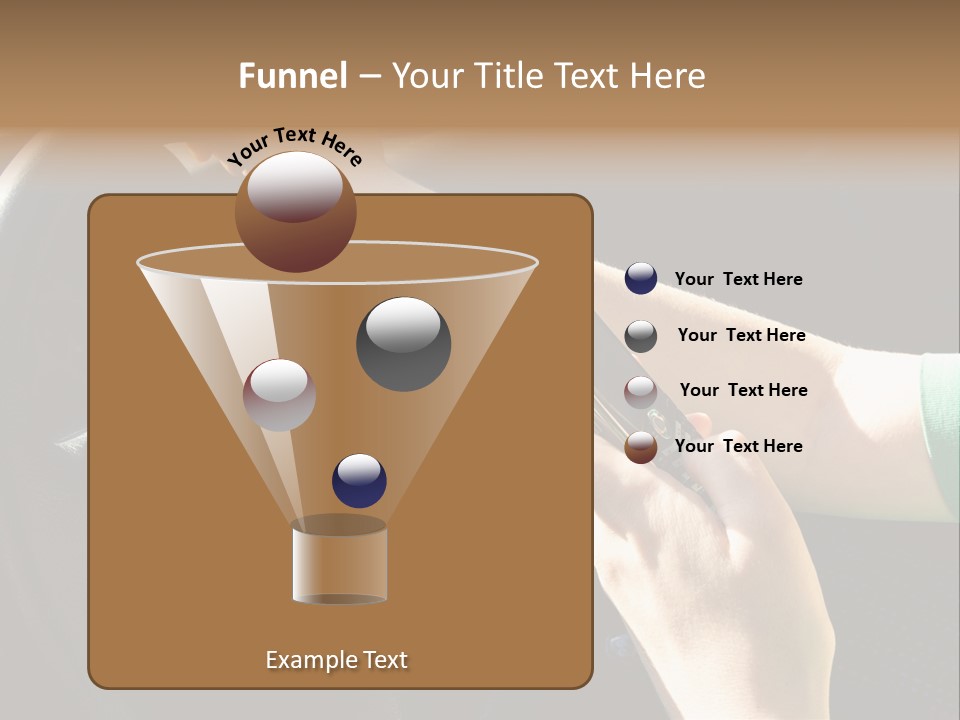 Woman Texting While Driving A Car PowerPoint Template