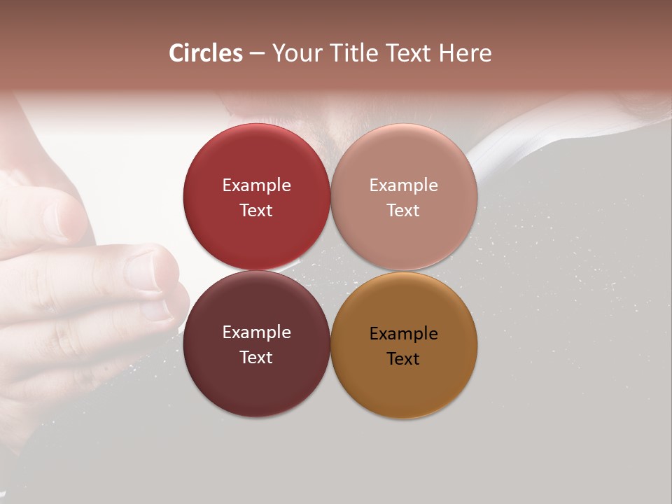 Dandruff Issue On Man's Sholder PowerPoint Template