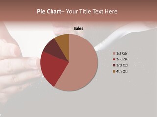 Dandruff Issue On Man's Sholder PowerPoint Template