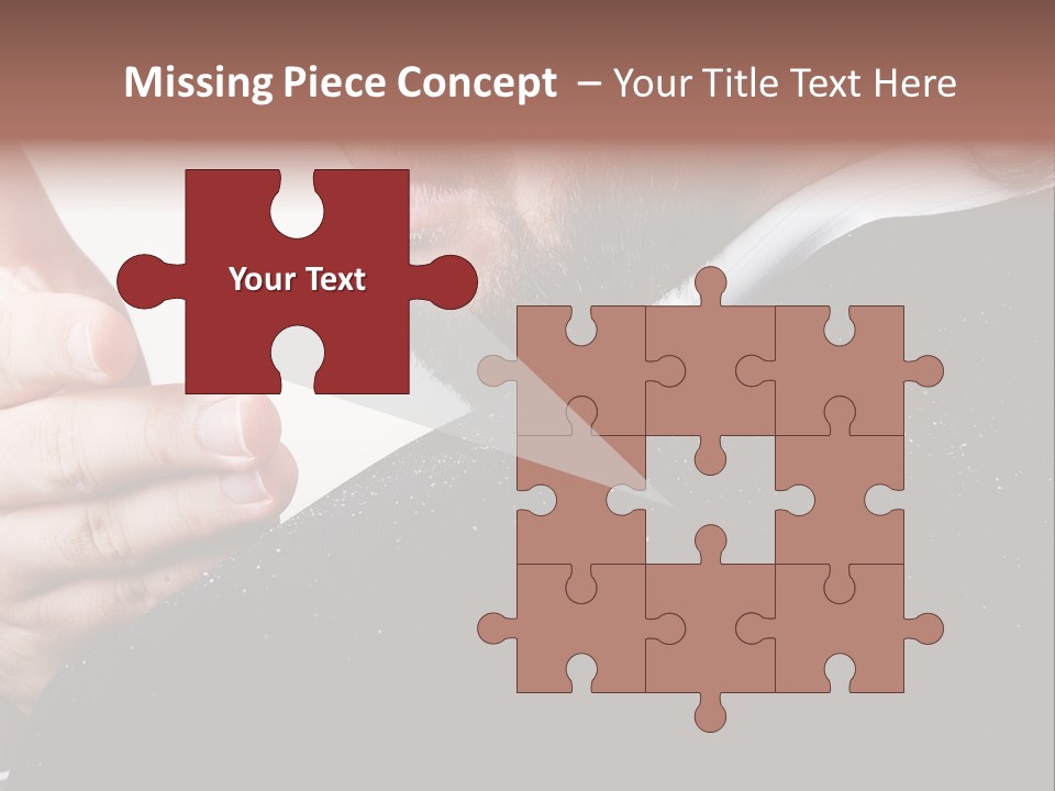 Dandruff Issue On Man's Sholder PowerPoint Template