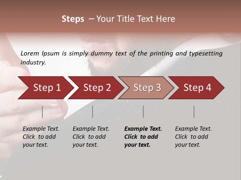 Dandruff Issue On Man's Sholder PowerPoint Template