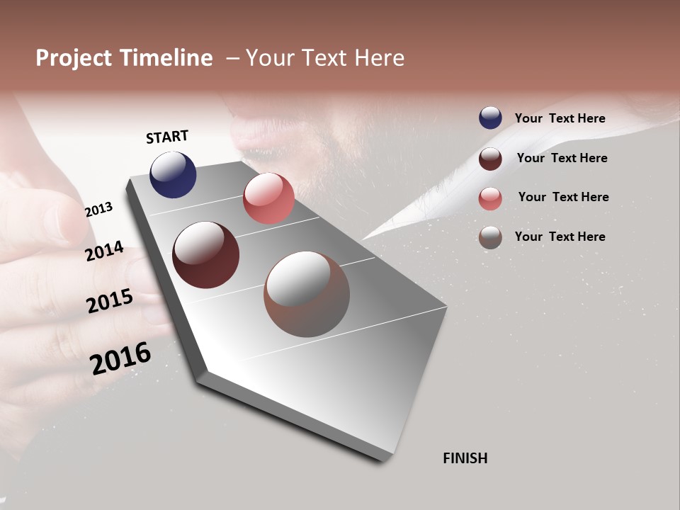 Dandruff Issue On Man's Sholder PowerPoint Template