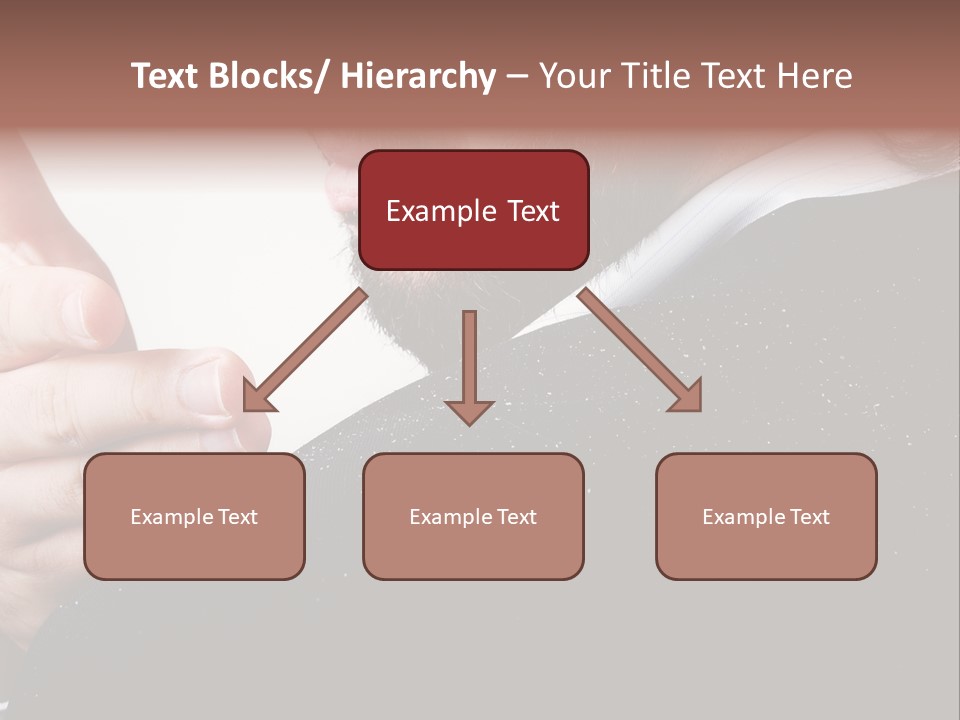 Dandruff Issue On Man's Sholder PowerPoint Template