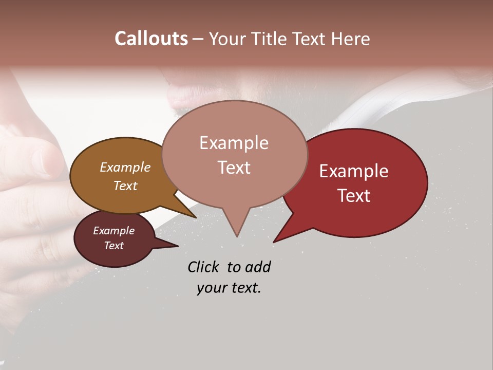 Dandruff Issue On Man's Sholder PowerPoint Template