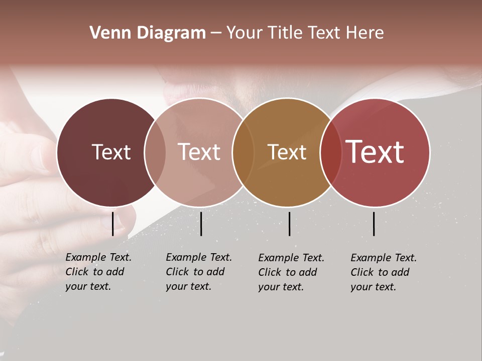 Dandruff Issue On Man's Sholder PowerPoint Template