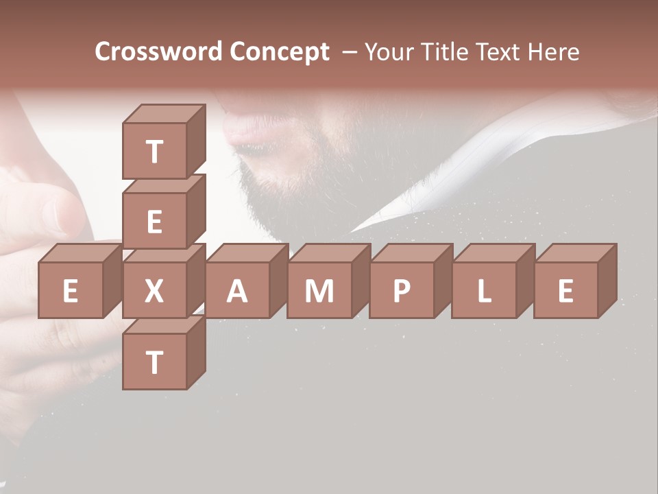 Dandruff Issue On Man's Sholder PowerPoint Template