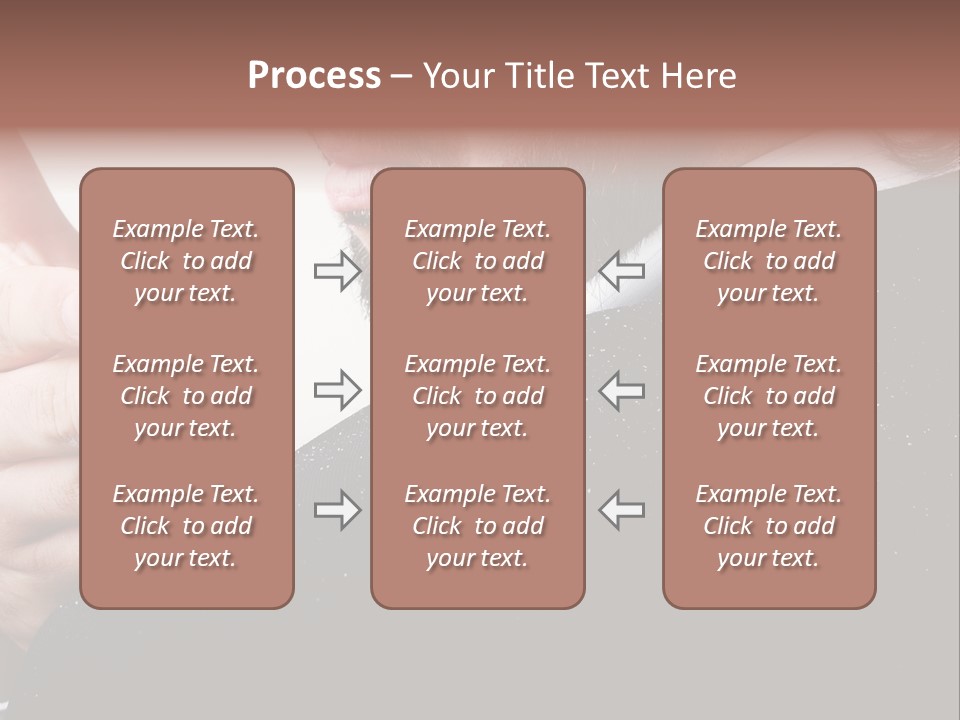 Dandruff Issue On Man's Sholder PowerPoint Template