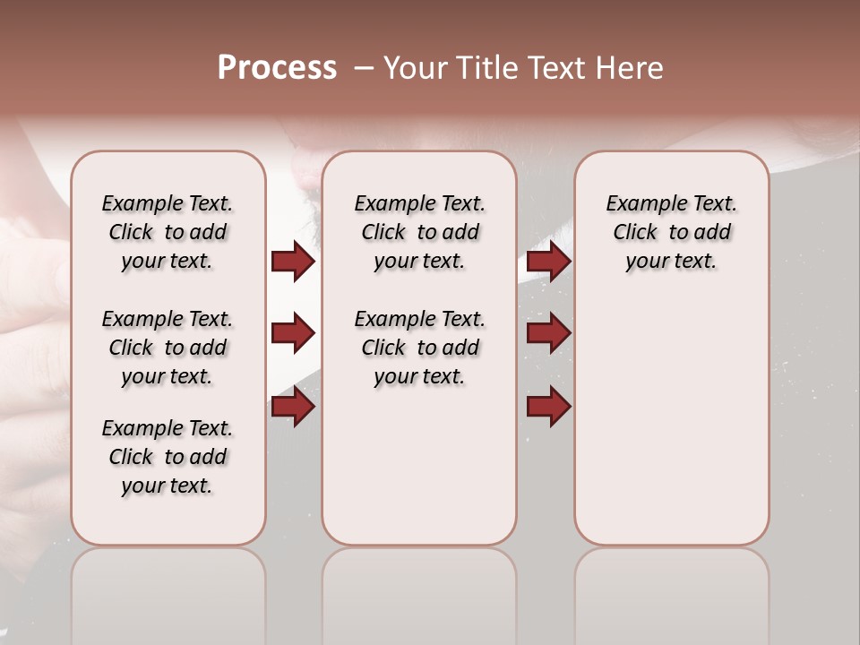 Dandruff Issue On Man's Sholder PowerPoint Template
