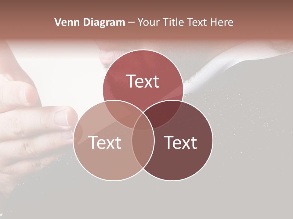 Dandruff Issue On Man's Sholder PowerPoint Template