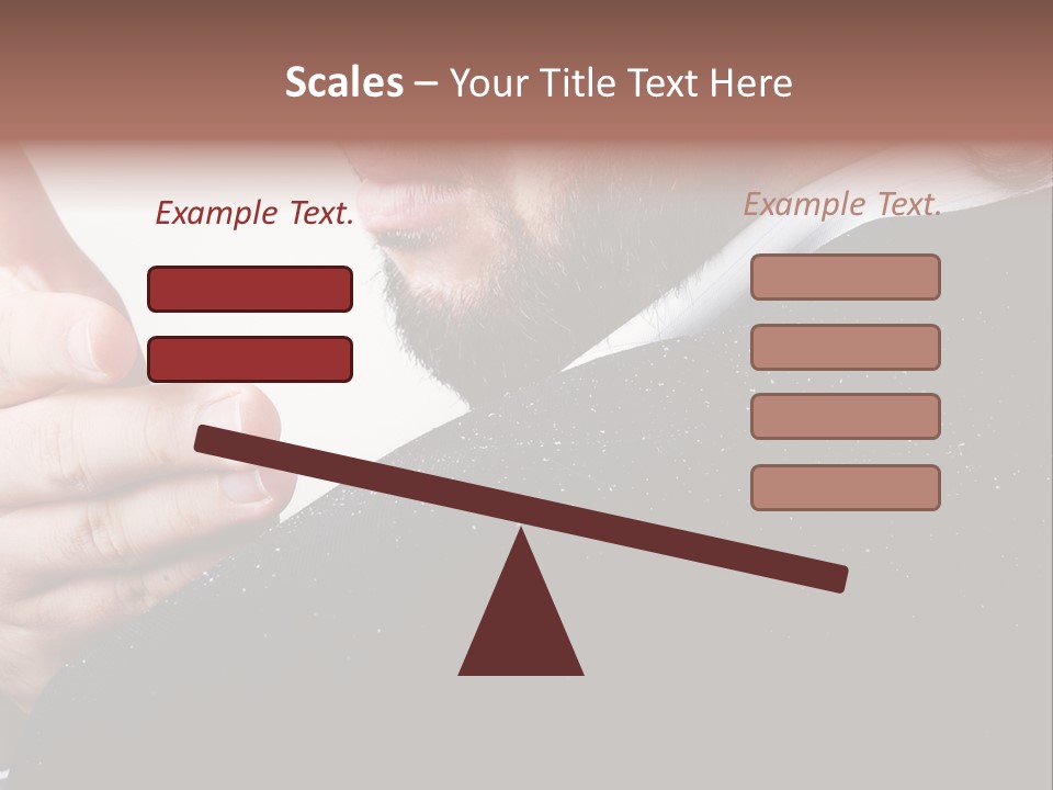 Dandruff Issue On Man's Sholder PowerPoint Template