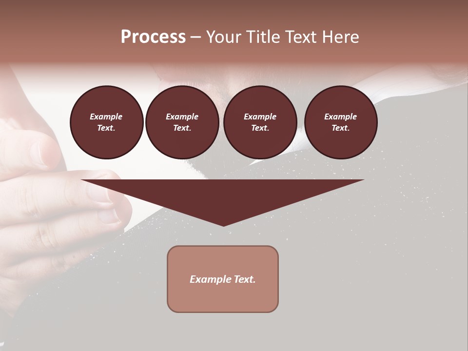 Dandruff Issue On Man's Sholder PowerPoint Template