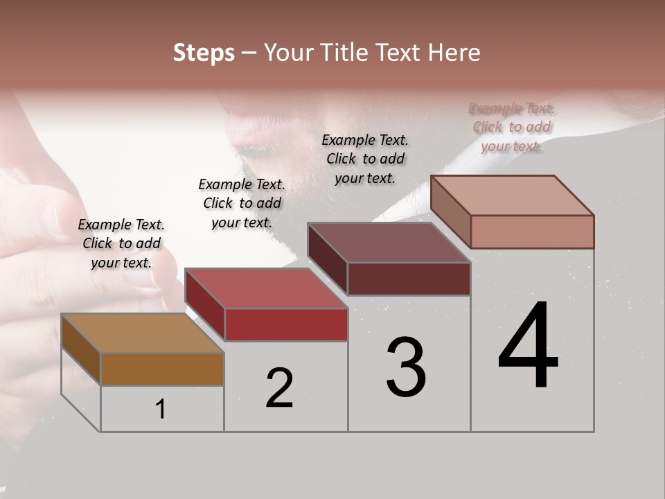 Dandruff Issue On Man's Sholder PowerPoint Template
