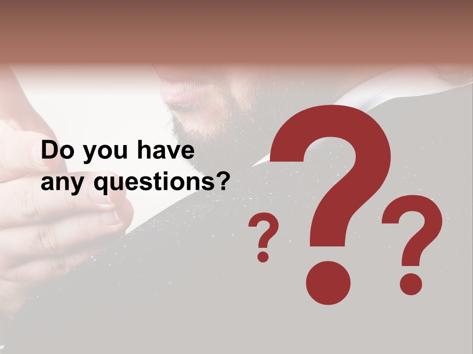 Dandruff Issue On Man's Sholder PowerPoint Template